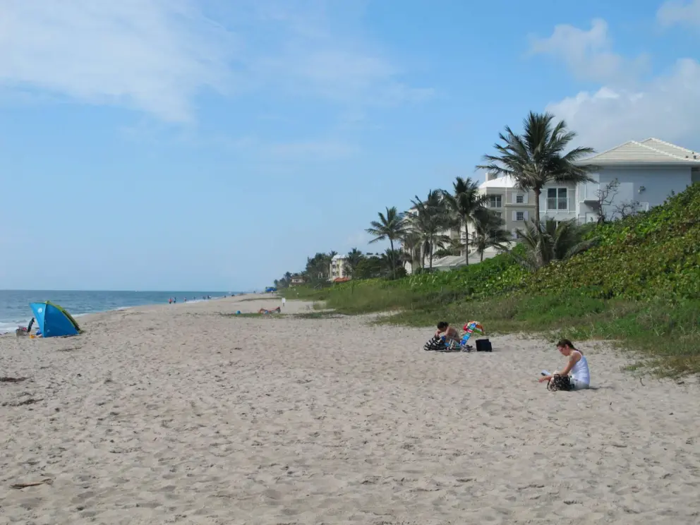 Gulfstream is a pretty beach.
