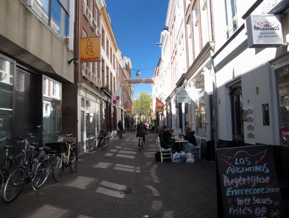 Side street near the square.