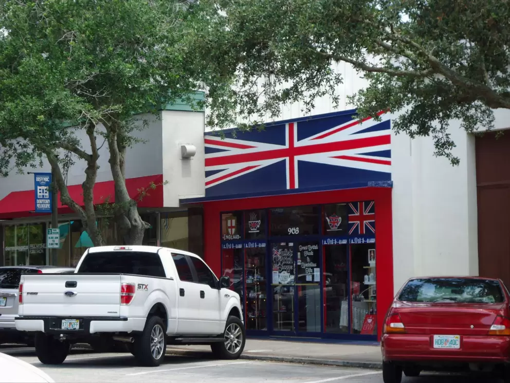 Julie's British Shoppe.