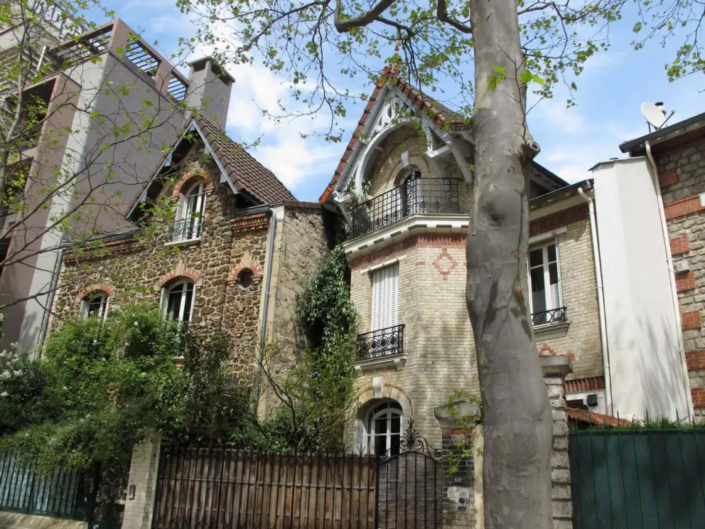 Cute buildings on Boulevard Auguste Blanqui.