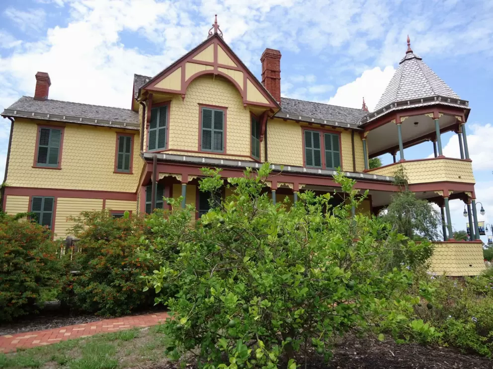 Historic house near the US Space Walk and Museum.