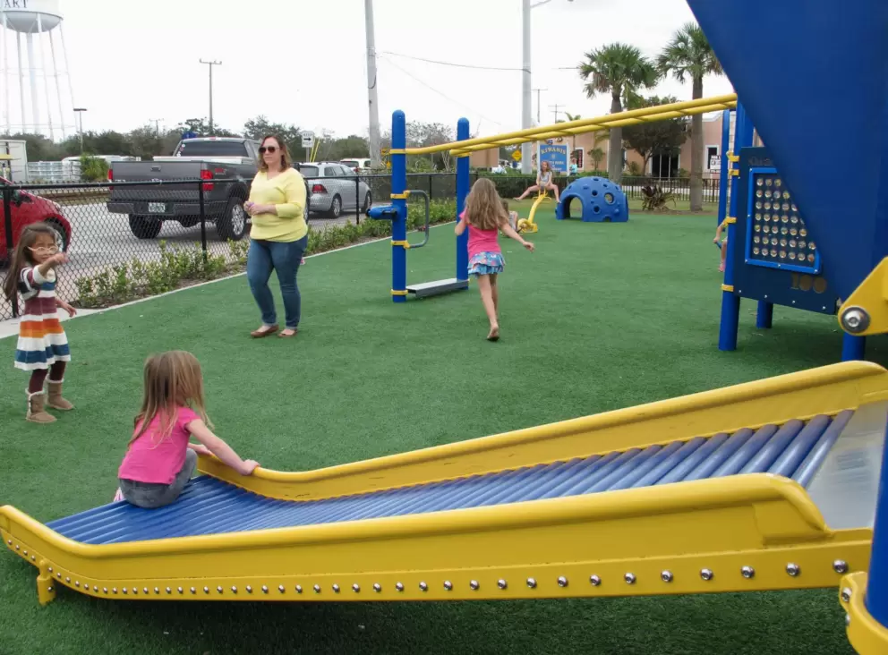 Fun roller slide!
