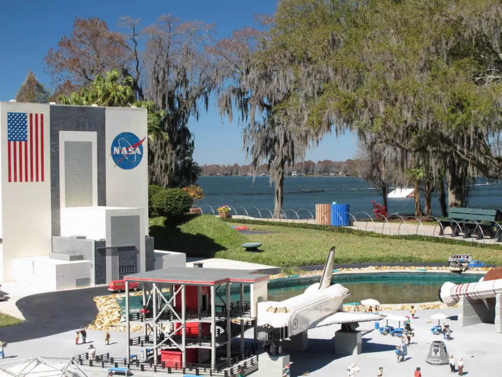 NASA, made of lego.