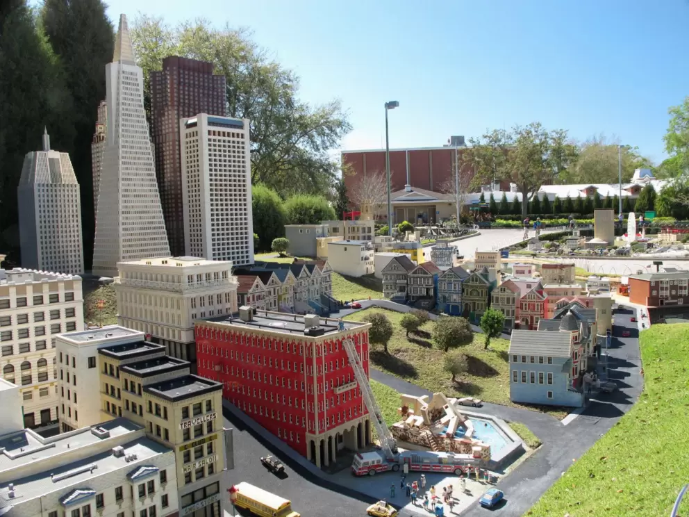 San Francisco lego city.