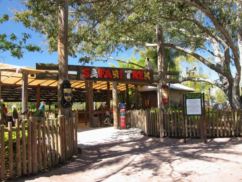 Safari Trek entrance.