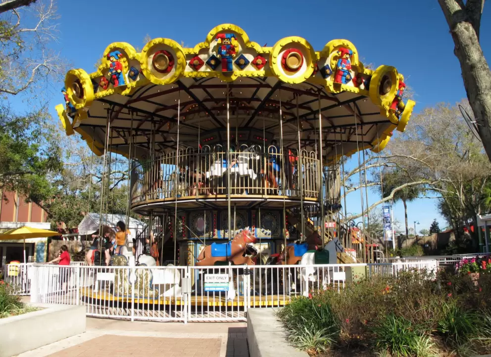 The two-storey carousel.