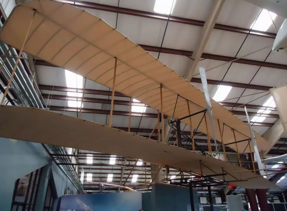 Wright's plane.