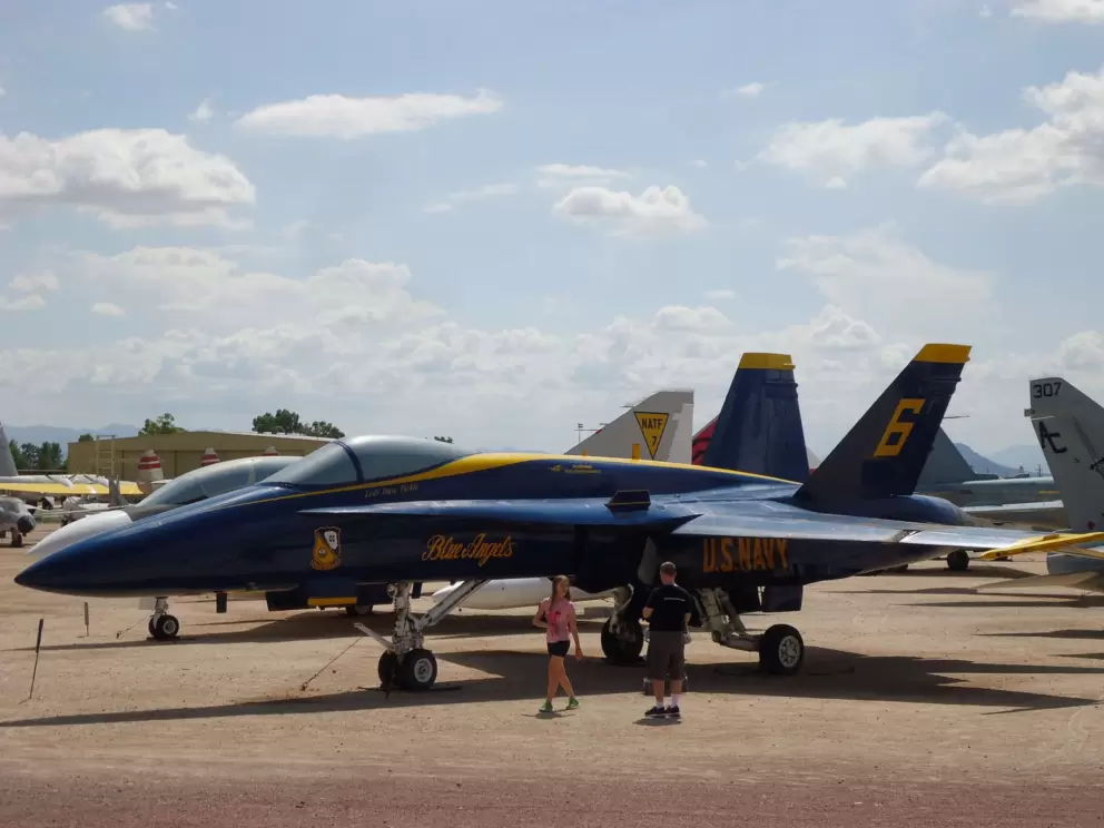Blue Angels plane.