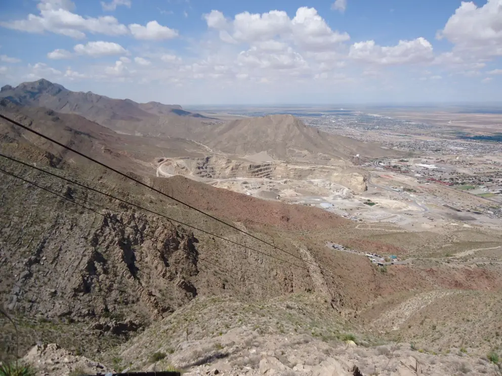 The barren, ugly views.
