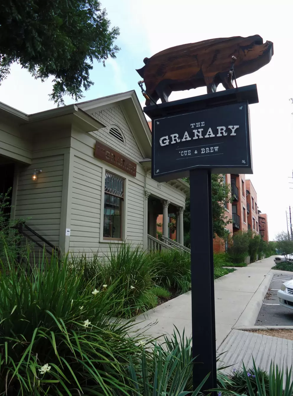 The Granary, in a historic house.