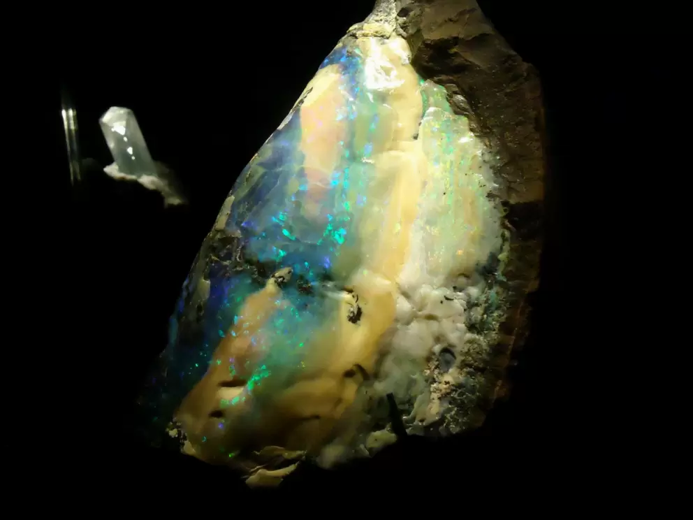 Huge opal from Lightning Ridge, Australia.