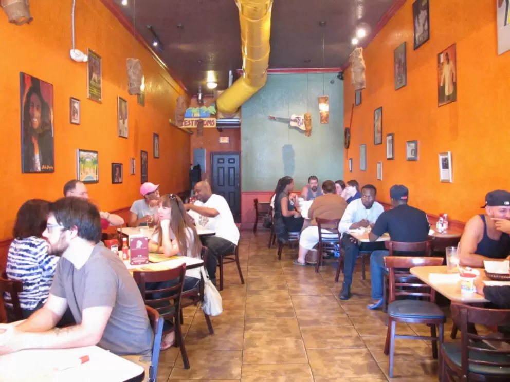 Reggae Shack Cafe, in the University Heights area- delicious!