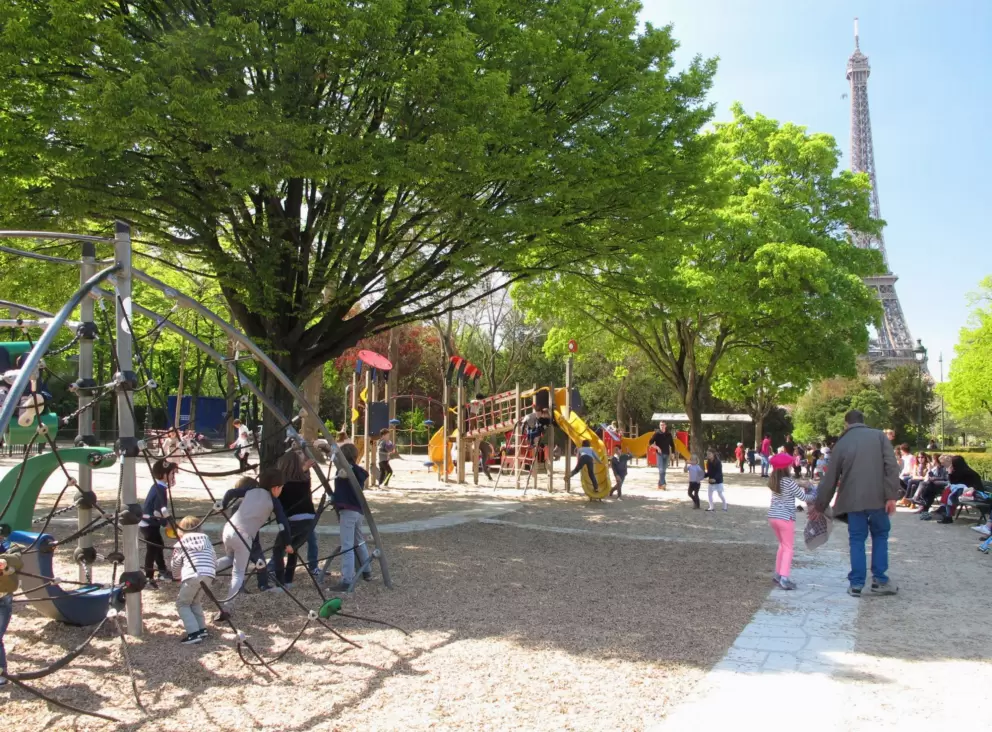 The space-age playground.
