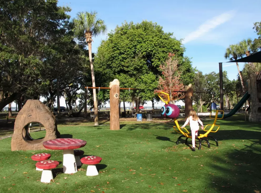 Such a cute playground!
