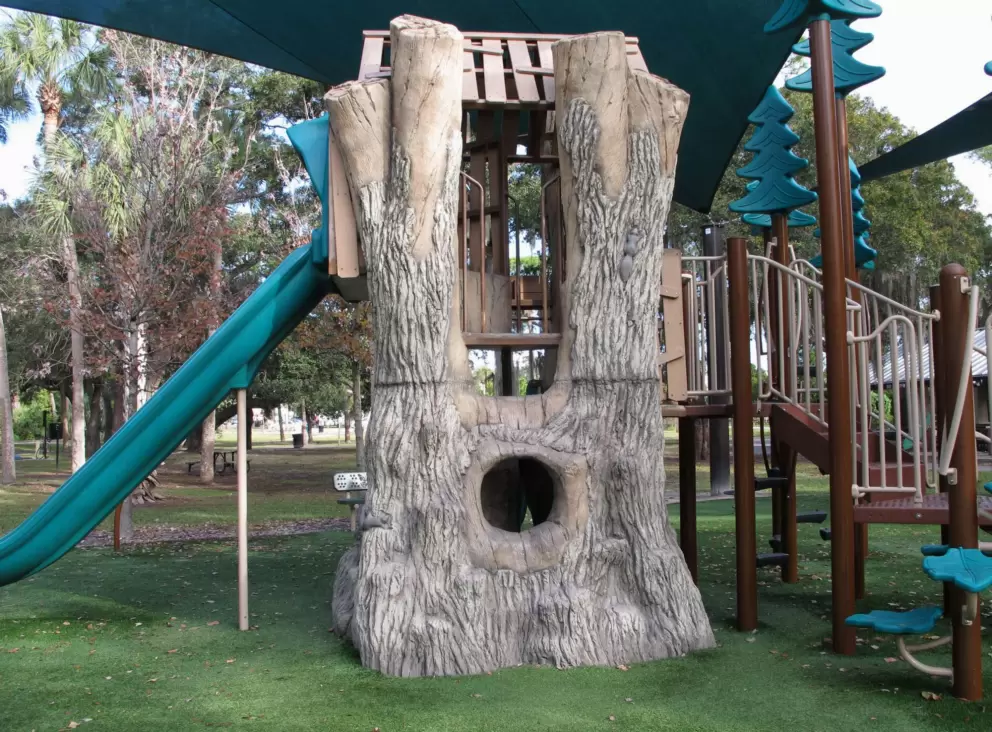 A bear hideout.