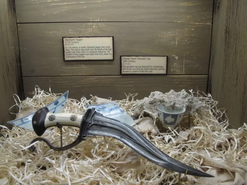 17th c. Khanjarli dagger from South India.