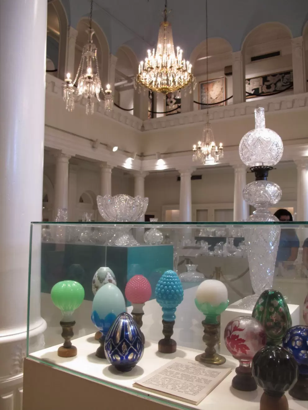 Finials, which topped newel posts on fancy staircases.