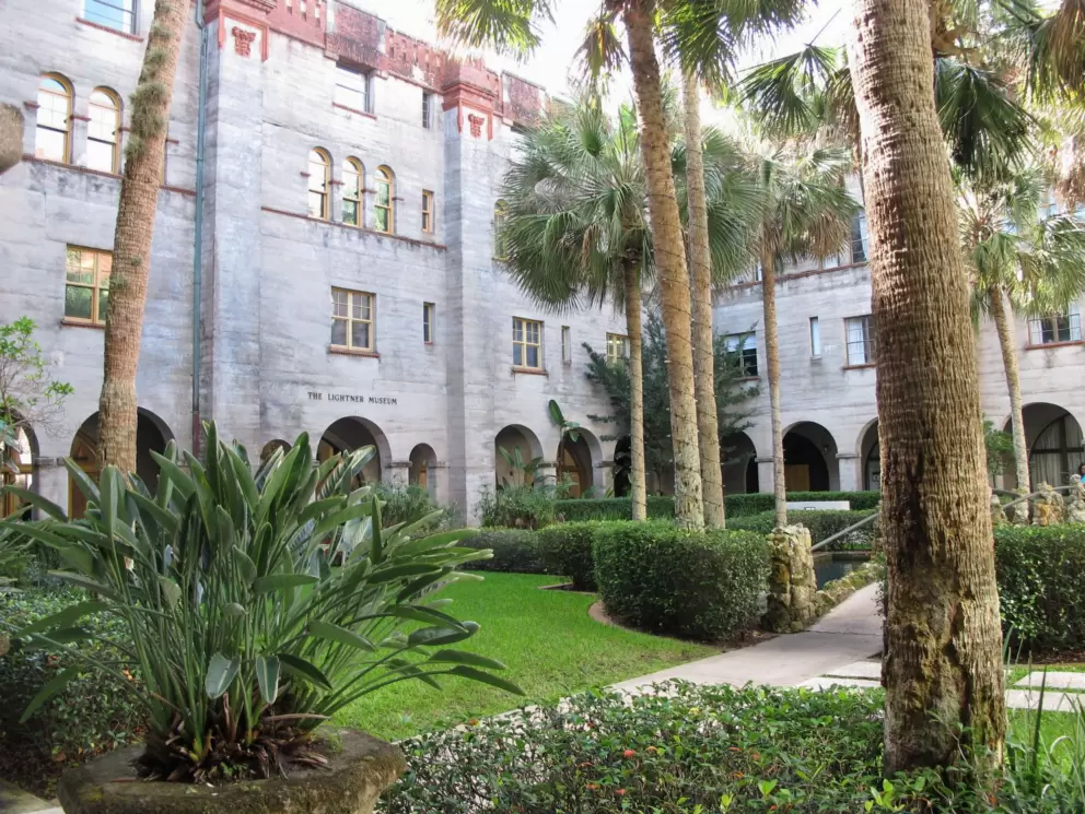 The inner courtyard.