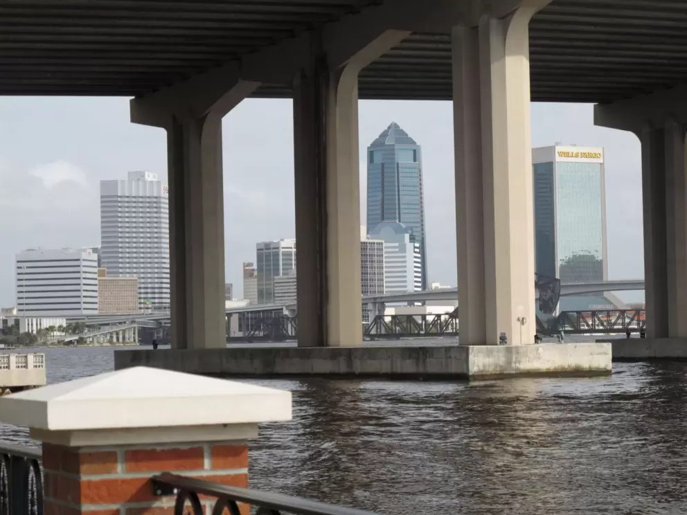 Bridge over the intracoastal.