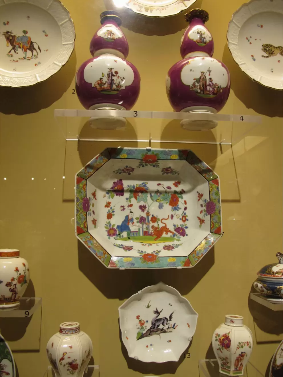 Meissen porcelain.