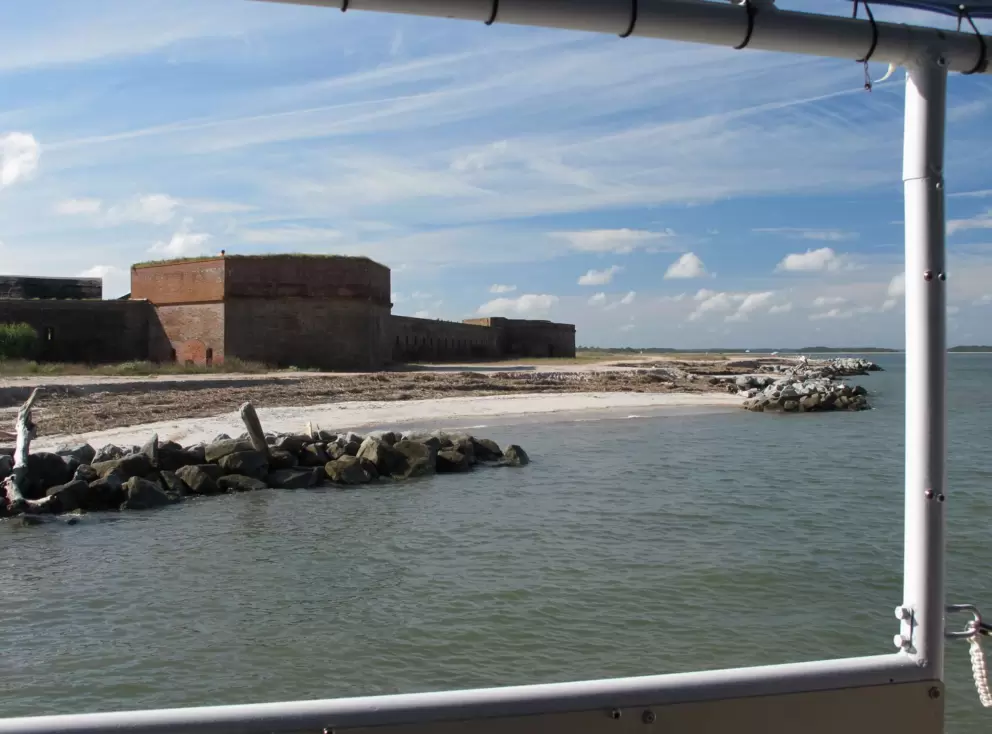 Nice views of Fort Clinch.