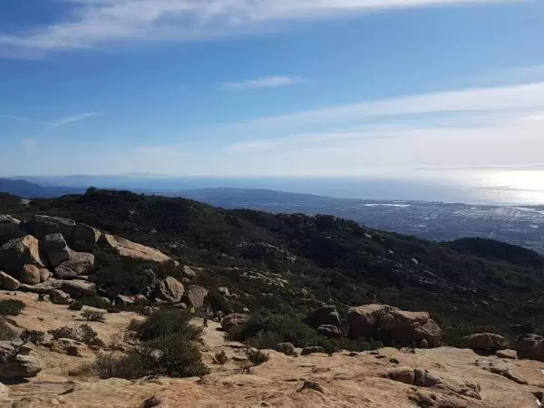 The view on a clear, beautiful day.