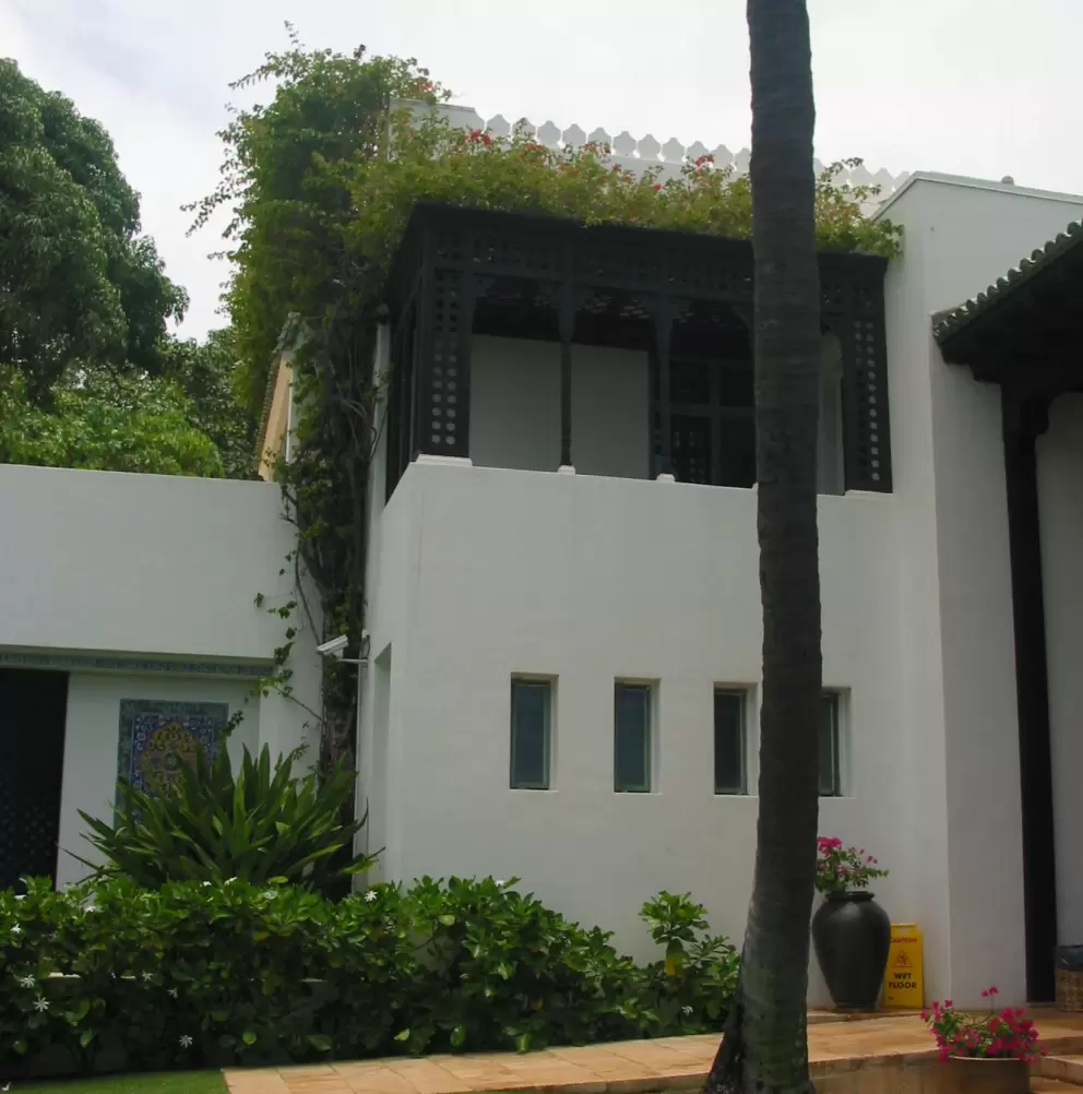 View of house from the yard.
