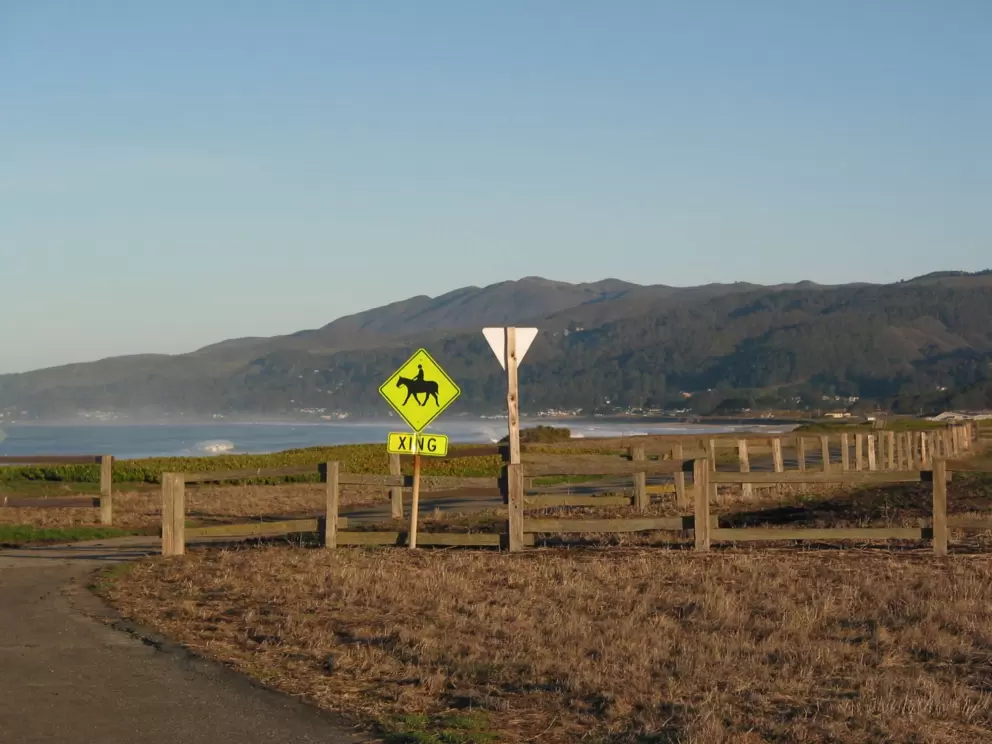 The great bike path at Poplar Beach!