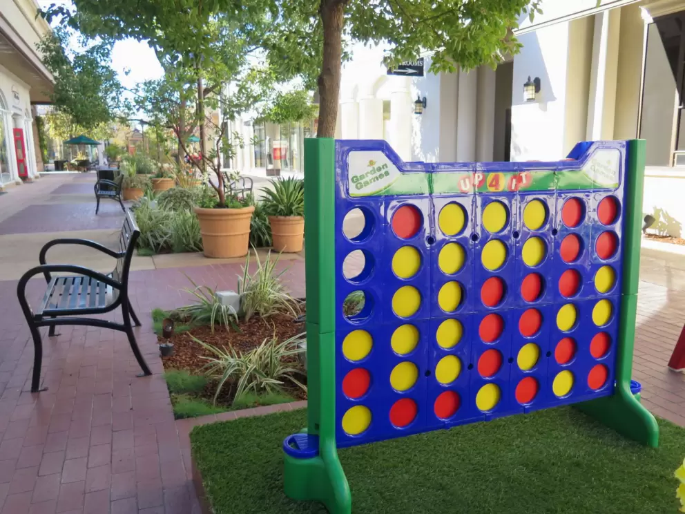 Giant sized Connect Four!