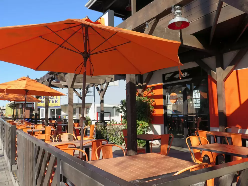 Blaze Pizza, on Pardall Rd.