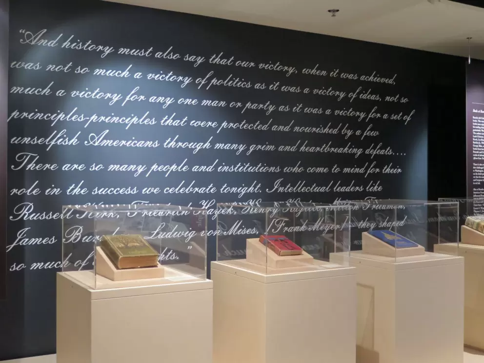 Some of Reagan's favorite books.