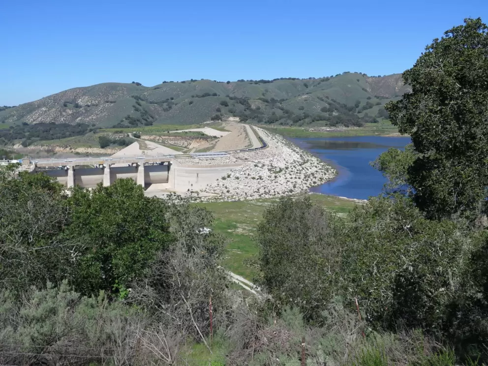 Bradbury Dam.