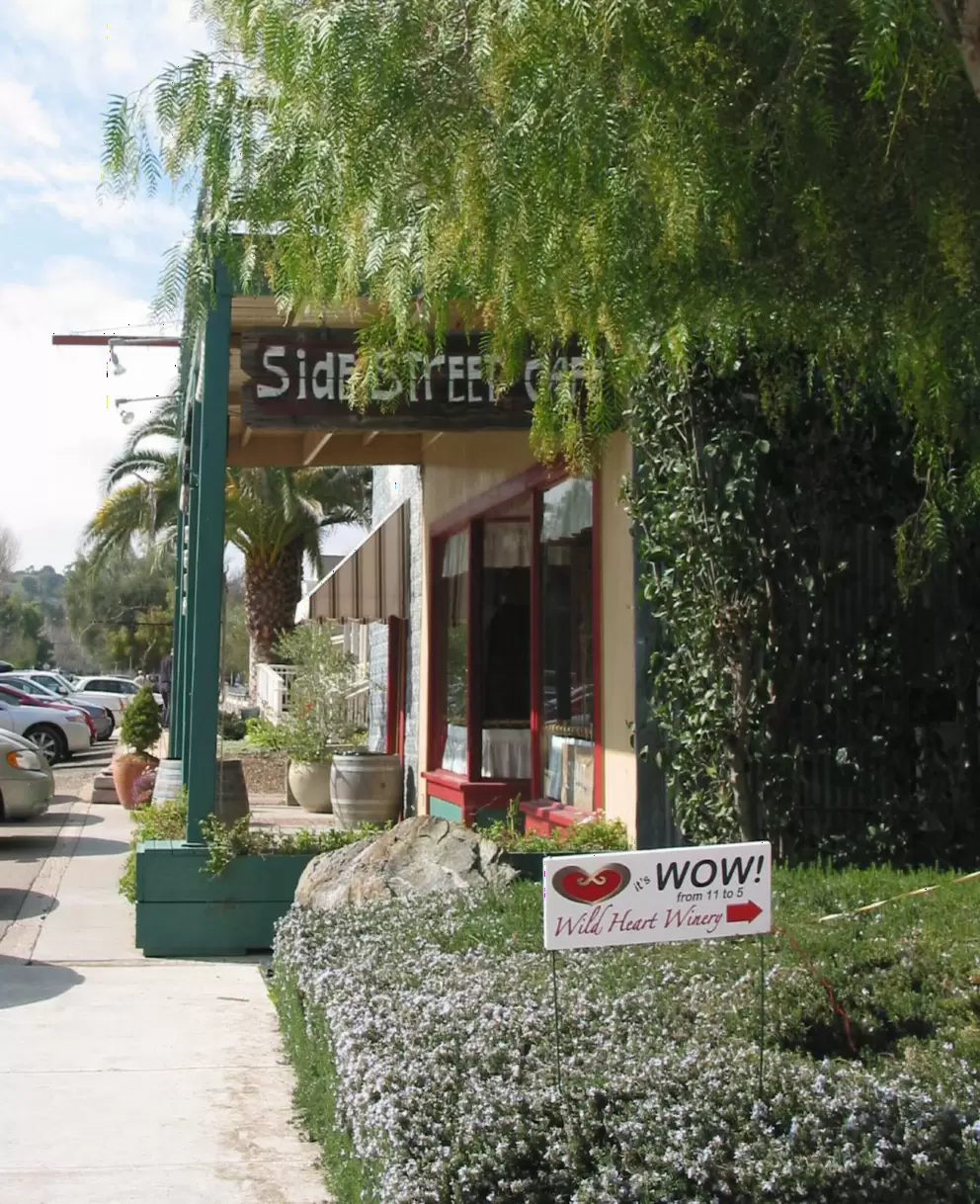 Side street at Los Olivos.
