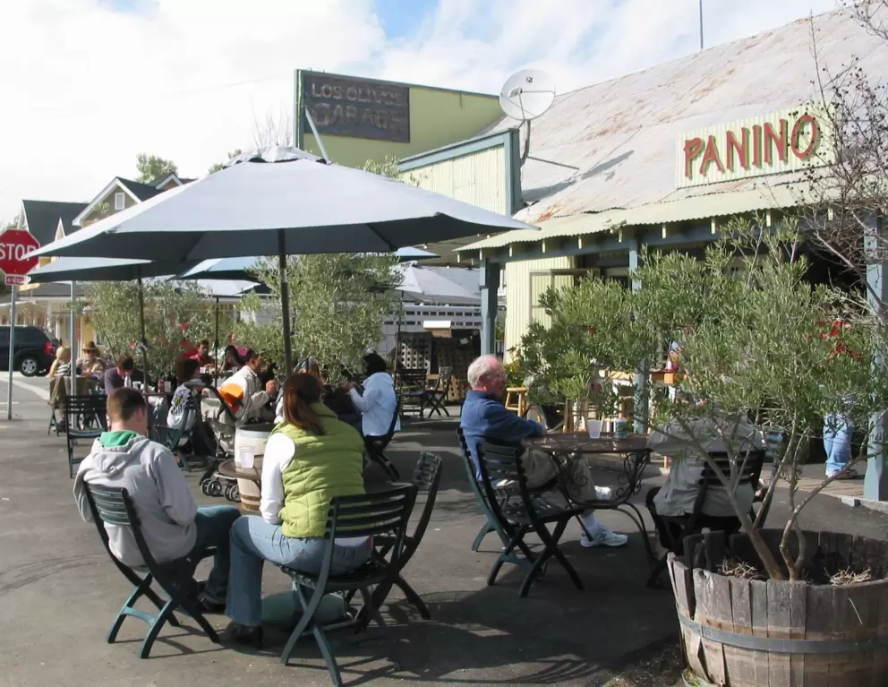 Panino Sandwiches on Grand Avenue. 