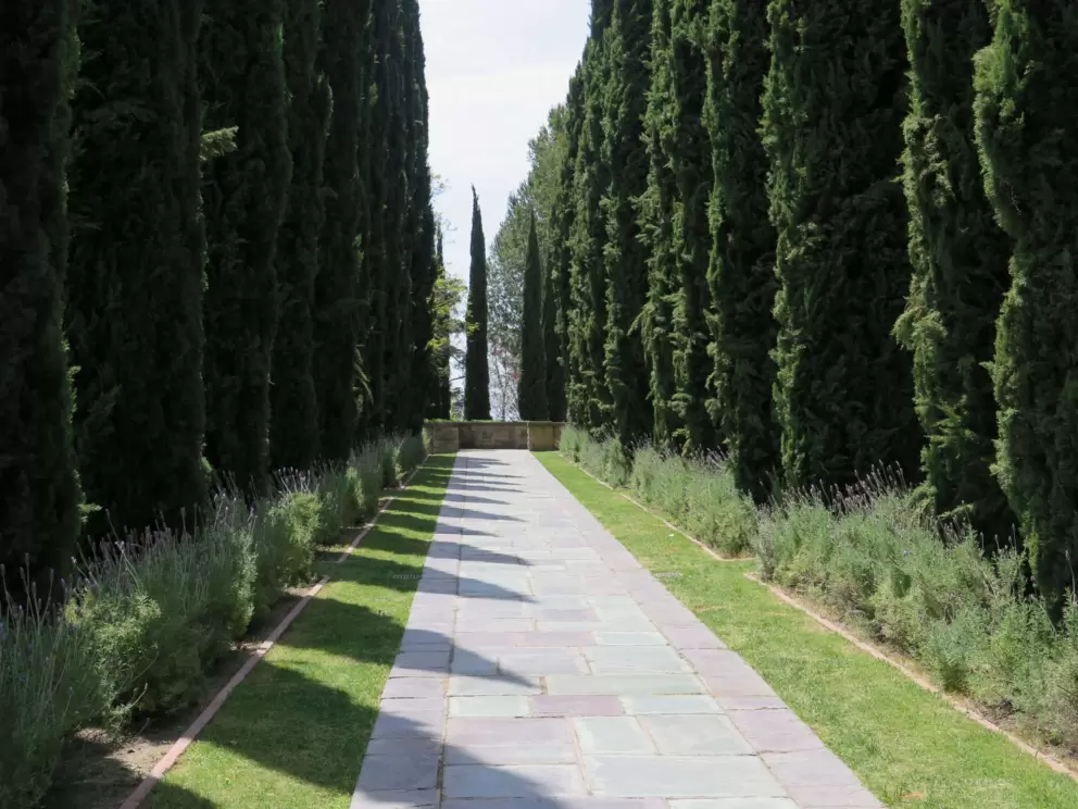 Greystone Mansion gardens, Beverly Hills