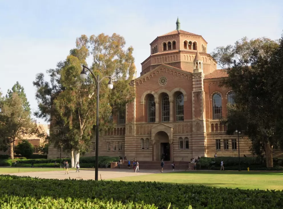 Powell Library is a stunner.