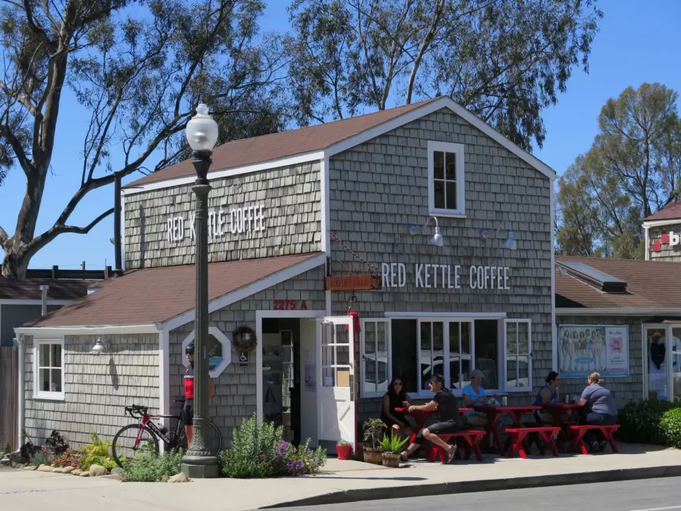 Red Kettle Coffee is cute!