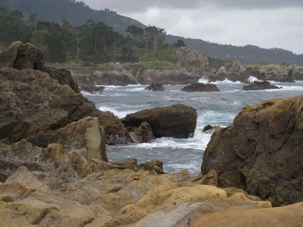 Amazing scenery near Hidden Beach.