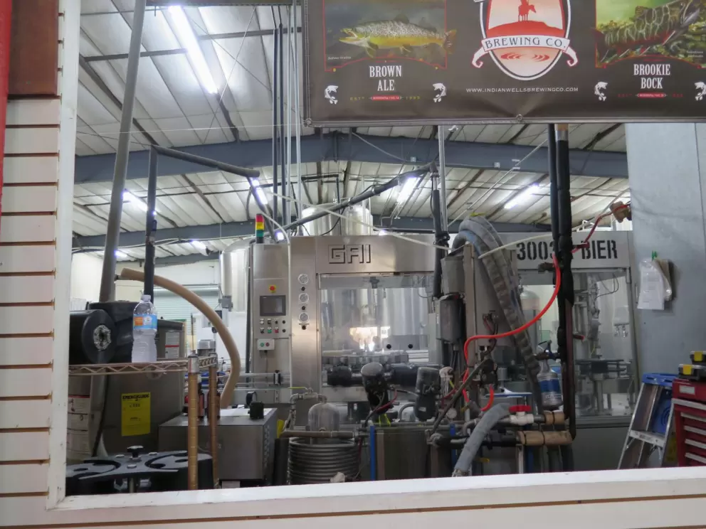 Watch the soda and beer being made.