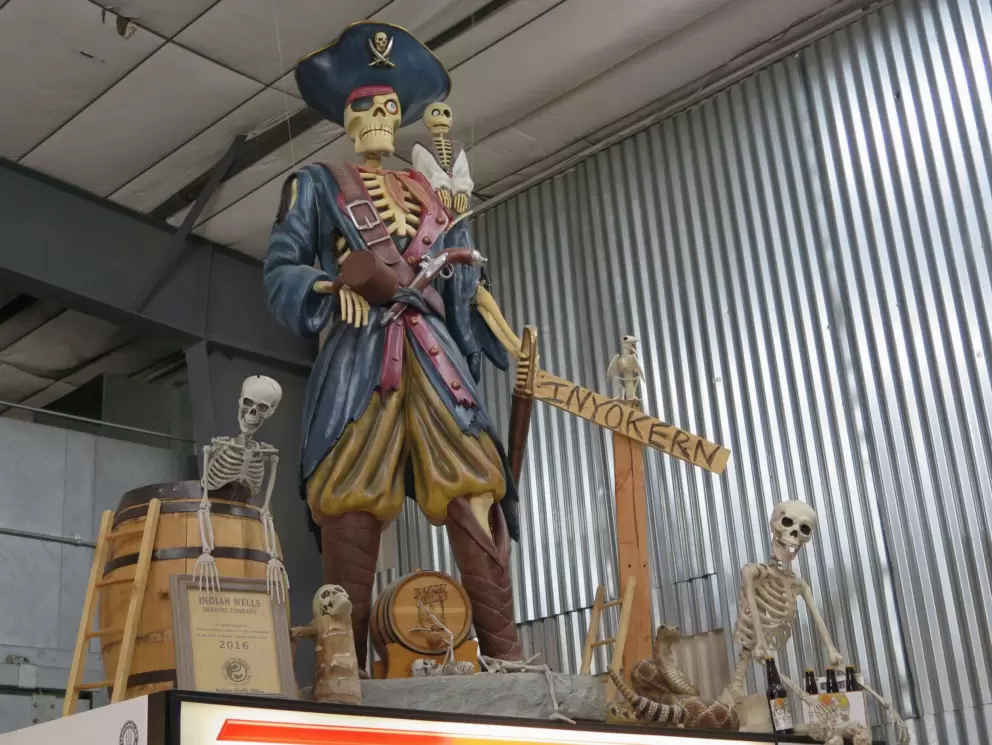 Skeleton sailor.