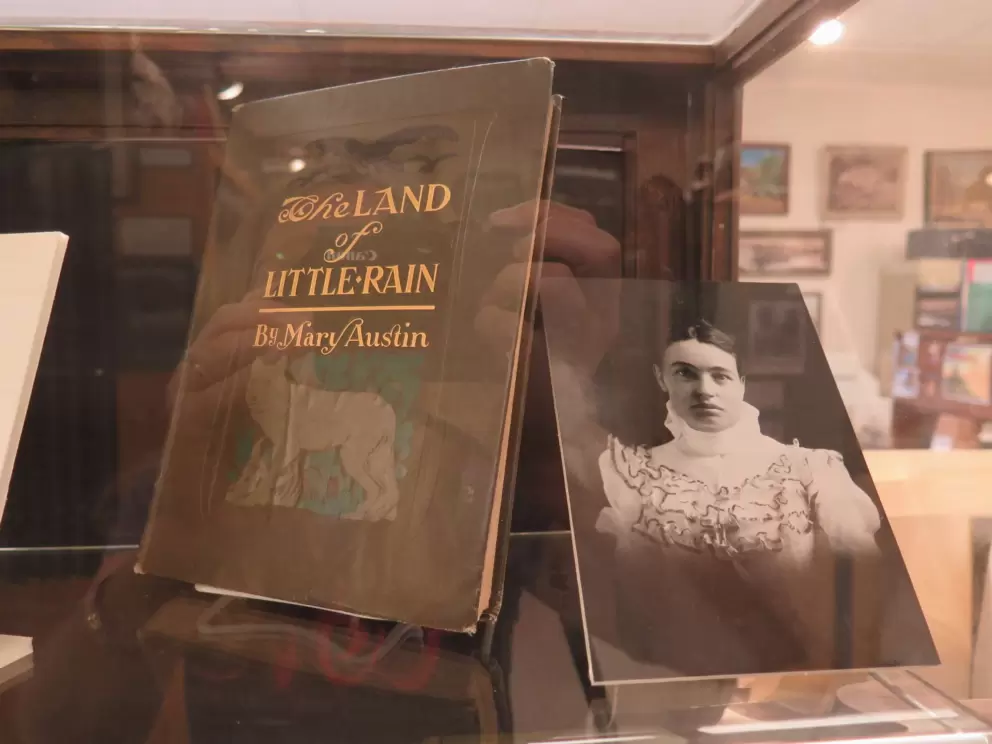 Exhibit about author Mary Austin.