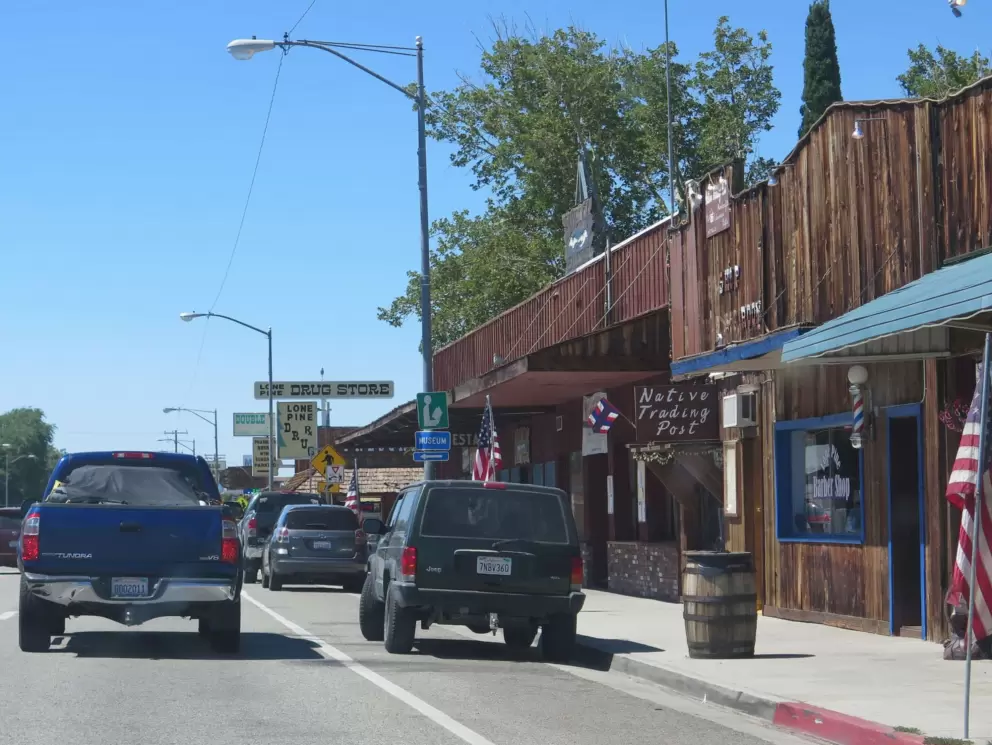 A cute western-style town.
