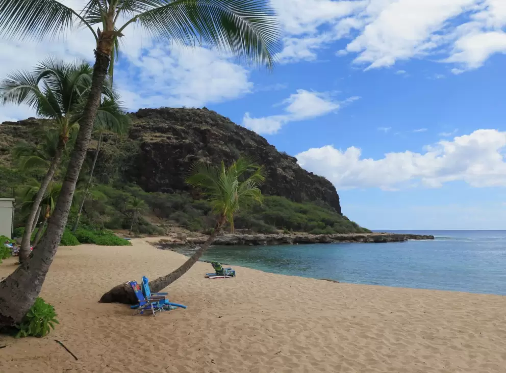 End of day at Hawaiian Princess Beach.