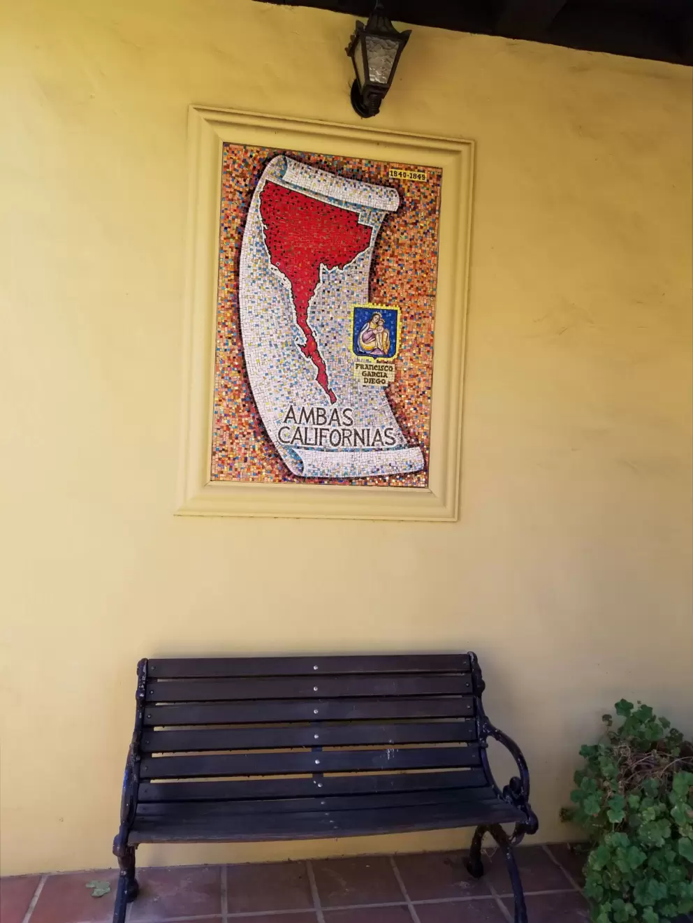 Map of Ambas Californias- Francisco Garcia Diego.