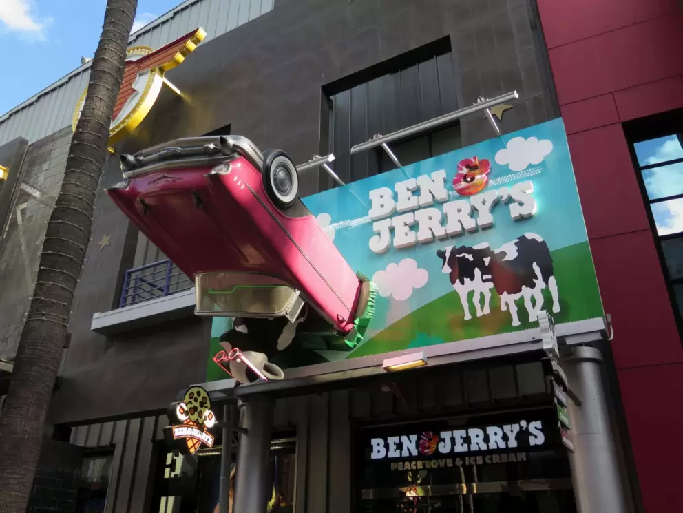 Ben &amp; Jerry's Icecream.