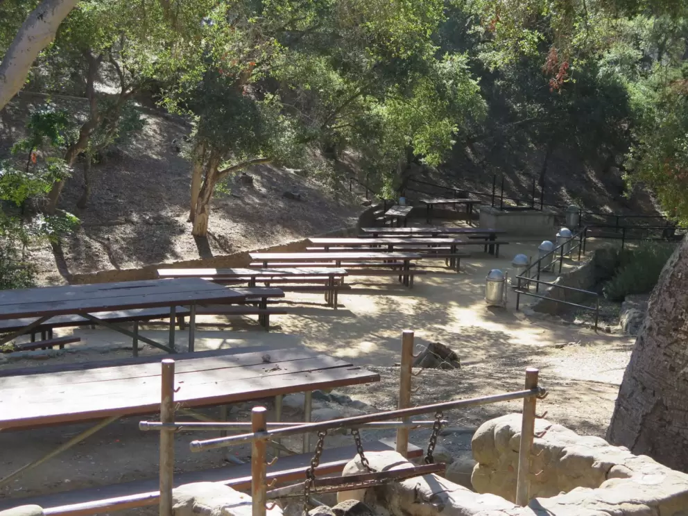 Area for large gatherings.