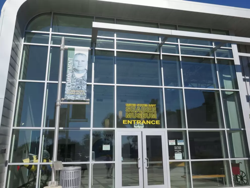 Entrance to the museum.