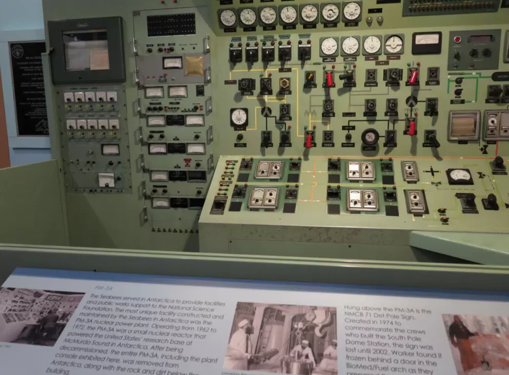 The Seabees constructed a nuclear plant in Antartica for the National Science Foundation.