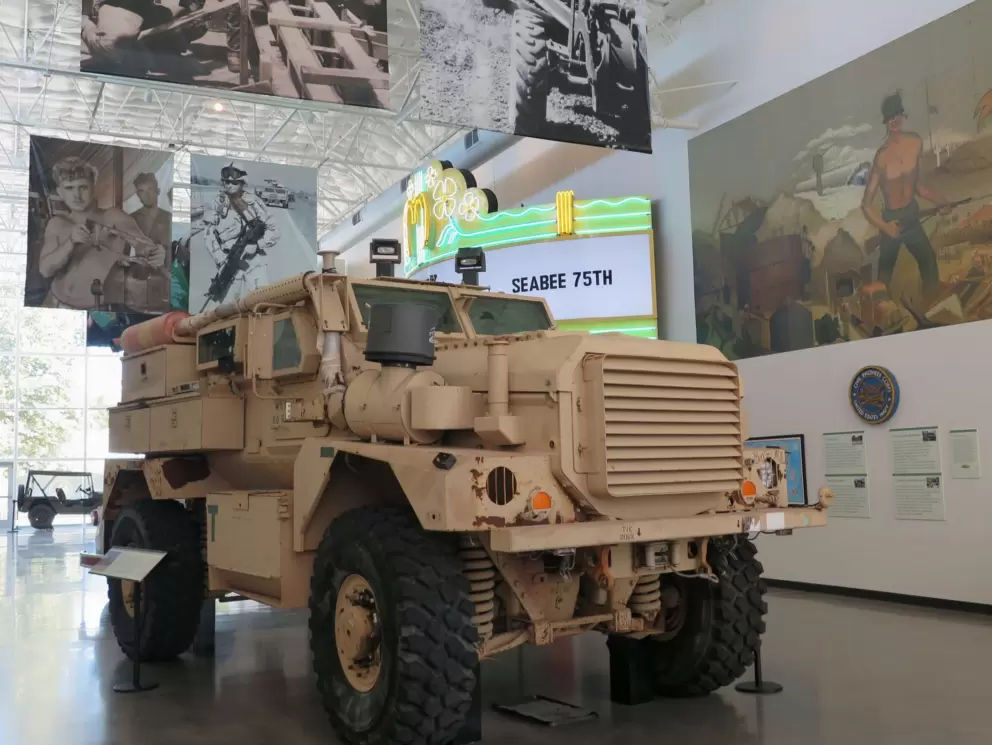 The HUMVEE was replaced with the MRAP (Mine Resistant Ambush Protected) vehicle, which protects troops from Improvised Explosive Devices and has saved many lives.