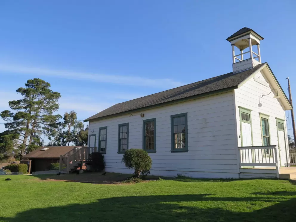 The little schoolhouse.